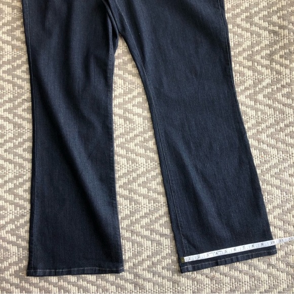 NYDJ lift tuck technology dark wash trouser size 20W - Picture 12 of 13